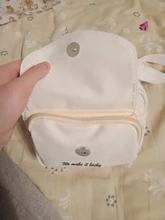 Bandolera de lona con estampado de dibujos animados para mujer, bolso de hombro tipo sobre