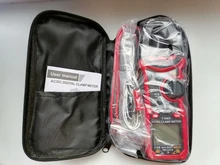 Habotest HT206D AC DC 600V 600A Ohm, Hz temperatura medidor de pinza Digital multímetro pinza amperimetrica