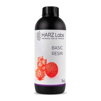 

Photopolymer for 3D print LCD DLP harzlabs basic 1 liter red