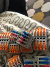 Cable-Connectors Splicing Push-In-Terminal-Block Fast-Wire Mini SPL-2/3 Compact Spring