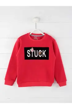 

Grenadine red Winter Girls Children Sweatshirts