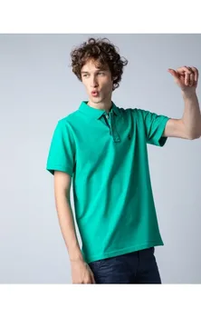 

Plain Goose brand Polo for men short sleeve basico pink