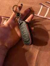 De cuero genuino funda de llave de control remoto para coche para Geely Atlas Boyue NL3 EX7 Emgrand X7 EmgrarandX7 SUV GT GC9 borui funda de llave de control remoto para coche