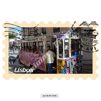 

LISBON Portugal souvenir gift fridge magnet