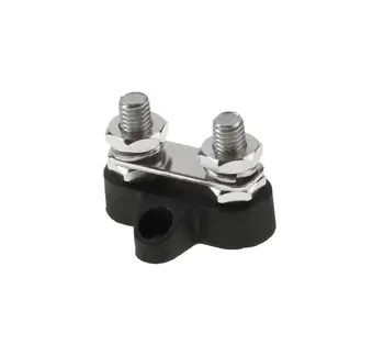 

Terminal pin double with jumper, M8, black bf413m8
