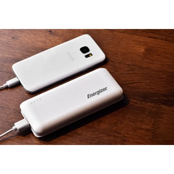Внешний аккумулятор Energizer Power Bank UE10005 10000 mAh(Белый