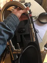 Onyzpily-grifo mezclador de níquel cepillado, un solo orificio extraíble de caño, mezclador de fregadero de cocina, cabezal rociador de corriente cromado/cocina negra