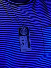 Cosplay Jewelry Necklace Id-Card Acrylic Pendant Anime Kakegurui Jabami Yumeko Gambler