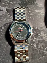 Correa de acero inoxidable para reloj de 18mm, 20mm, 22mm y 24mm para hombre y mujer, banda de Metal sólido cepillado para Gear S3, accesorios para reloj