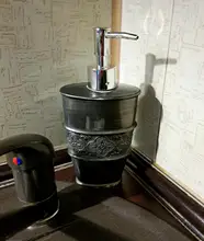 Plastic Soap Pump Liquid Lotion Gel Dispenser Replacement Jar Tube Tool Gold/Silver