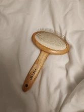 Slicker Brush Pet-Grooming-Comb Wooden Loose-Hair Removing-Mats Hair-Dogs Tangles And