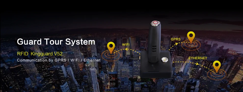 Не требуется компьютер RFID патруль безопасности считыватель с RJ45/GPRS/wifi загрузчик, охранная патрульная система