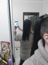 ZZHAIR-extensiones de cabello humano con cola de caballo, 60g, 16 -20, hechas a máquina, Remy, Natural, liso