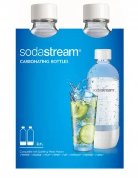 

Pack of 2 Bottles White PET 1 lt. SodaStream