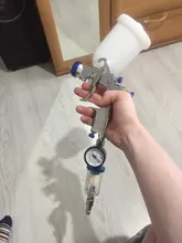 WENXING pistola de pintura Manual W101, herramienta neumática de w-101 para coche, 0,8/1,0/1,3/1,5/1,8mm