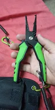 LINNHUE-Alicates de pesca de aleación de aluminio, juego de agarre, cortador de anillo dividido, gancho de línea, recuperación, aparejos de pesca, herramienta de pesca de alta calidad