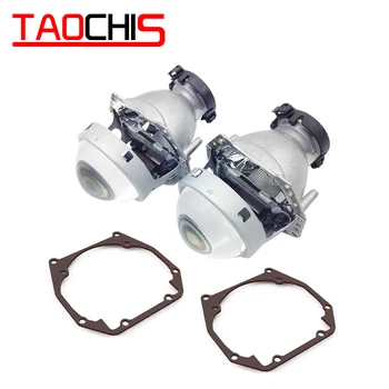 

TAOCHIS Car Styling frame adapter Hella 3r G5 Projector lens retrofit for AUDI A6 C5 1997-2001/ ALLROAD 2000-2005