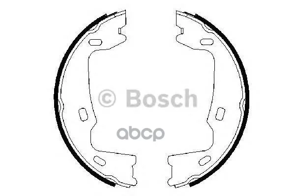 Тормозные Колодки 0986487214 Bosch арт. 0986487214