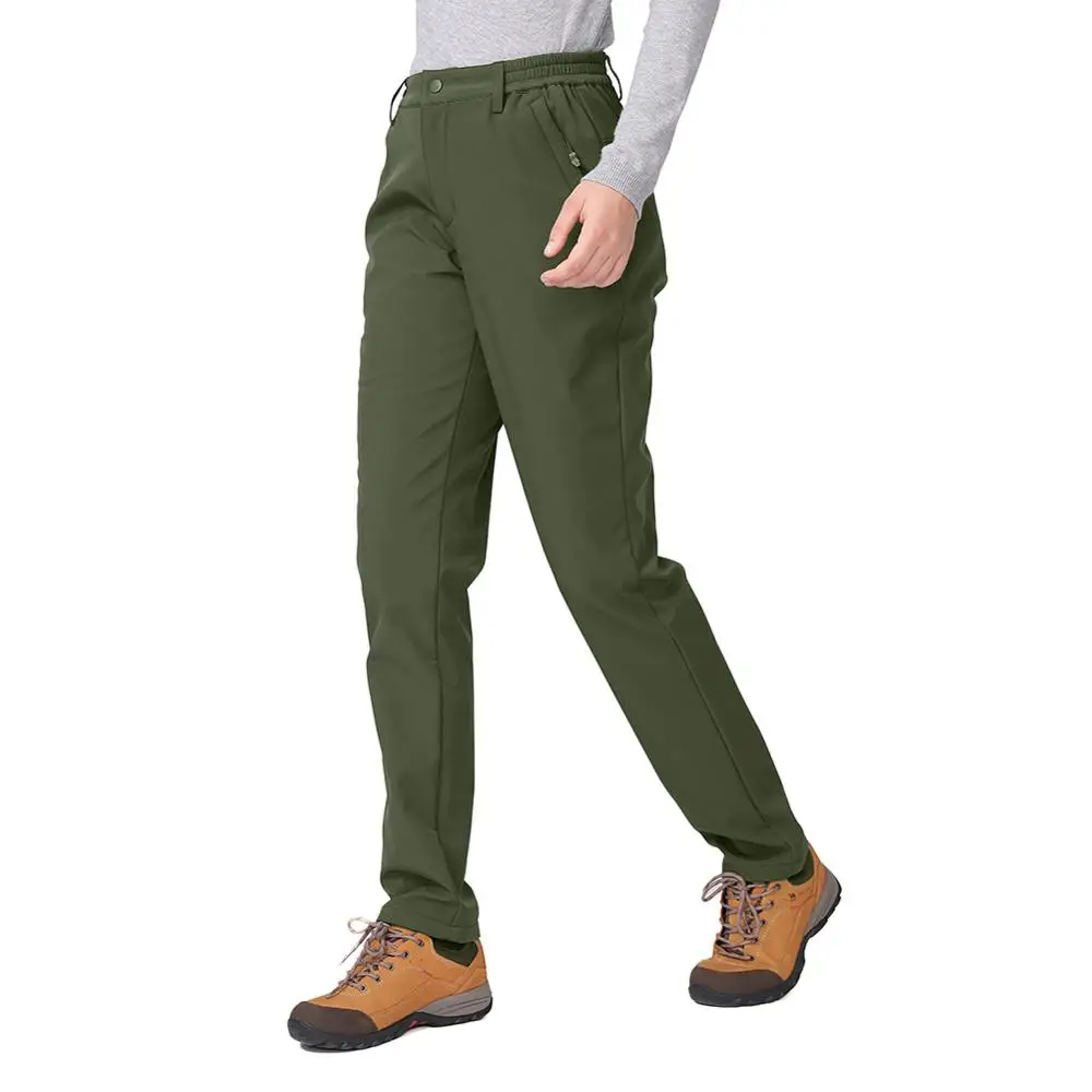 622Female-Army Green CAMEL мужские и женские походные брюки для улицы флисовые брюки водонепроницаемые флисовые внутренние тепловые гибкие спортивные тактические треккинговые брюки - Цвет: 622Female-Army Green