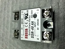 Module 24-380V Solid-State-Relay SSR-25DA High-Quality 40A 10A DC 25A Output AC 3-32v-Input