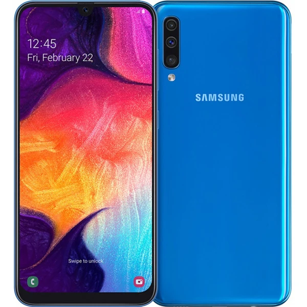 Смартфон SAMSUNG Galaxy A50 64Gb, SM-A505F, синий