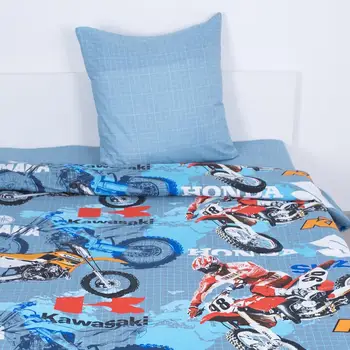 

Baby bedding made of poplin 1.5 SP motocross Ivanovo Russia