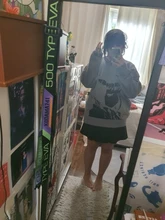 Harajuku-suéter de manga larga para hombre y mujer, Jersey bonito de estilo japonés de dibujos animados, suéter de punto estampado, Tops