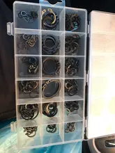 Shaft Collar Washer Clip-Lock Snap Retaining-Ring Holes Assortment-Set E-Type Cir 225PCS