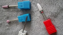 Fresa de cerámica para manicura, brocas de carburo de diamante, herramientas de pedicura