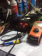 Caja de plástico con mango de T12-907, piezas de bricolaje con mango de soldadura de hierro de 936