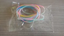 Pulsera de silicona luminosa para niños, brazalete con movimiento de letras de colores caramelo, correa de goma estampada, joyería para bebé, 10 Uds.