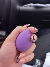 Esponja de maquillaje con gota de agua, esponja cosmética profesional para base de maquillaje, corrector, crema, licuadora, esponja de agua suave, venta al por mayor