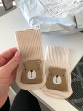 Primavera y otoño de algodón suave para el invierno calcetines de niñas bebé recién nacido animales de dibujos animados bebé calcetines bebé niño Calcetines antideslizantes calcetín