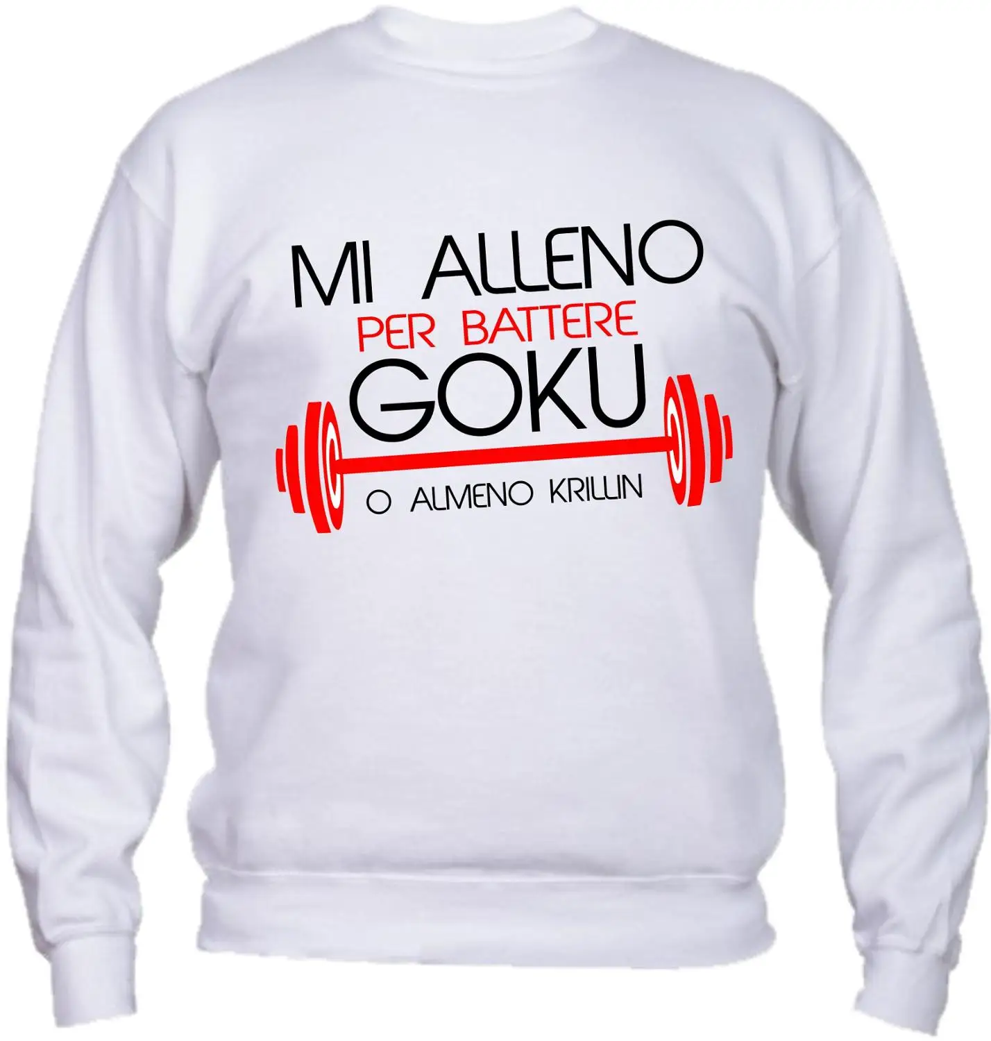Felpa girocollo UOMO базовый топ качества Топ vestibilita-mi ALLENO на батарею Гоку Сделано в Италии
