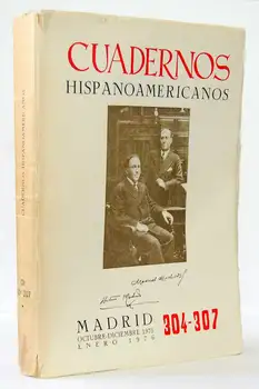 

Notebooks Hispanic N ° 304-307. Book I. 1975-1976. Tribute to Antonio and Manuel Machado