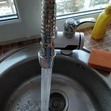 Cocina eléctrica grifo calentador de agua instantánea grifo de agua caliente calentador de frío calefacción grifo sin tanque de calentador de agua instantáneo