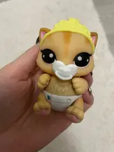 Muñecos de PVC para niños y niñas, minianimales de juguete de PVC, peludo, Panda, Pengiun, regalo