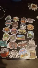 Landscape Stickers Laptop-Luggage Mobile-Phone Travel Climbing Outdoor Camping-Adventure