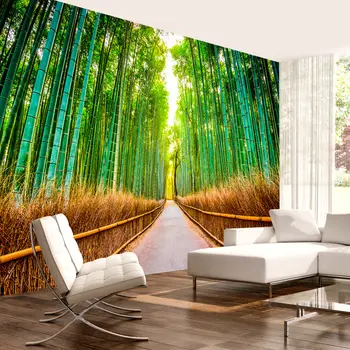 

Wall mural-Bamboo Forest - 300x210 cm