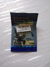 WALK FISH-flotadores de Pesca de 30 unids/lote, bloqueo de equipo de Pesca de deriva de rotación, accesorio de bobber de cobre + herramientas de goma, flotadores de Pesca