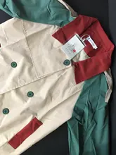 Patchwork Coat Windbreaker Light-Weight Women Long-Section New Casual Lady's