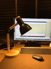 Desk-Lamp Eye-Protection Wooden Bedroom Reading LED Home-Decor Living-Room Creative Nordic