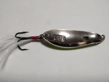 Spinner Spoon Lures Kingdom For Fishing Feather-Hook Hard Baits Metal-Material with Full-Aqueous-Layer