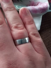 Modyle-anillos de boda de acero inoxidable para mujer y hombre, joyería DIY para parejas, novedad de 2020