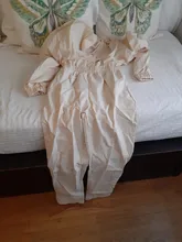 Women Rompers Jumpsuits Bodysuit Lantern-Sleeve OOTN V-Neck High-Waist Straight