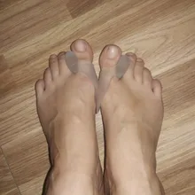 Separador de dedos para juanete de silicona, ajuste de ectropión, Corrector de Hallux Valgus, aparato exterior para el cuidado de los pies, 6 uds.