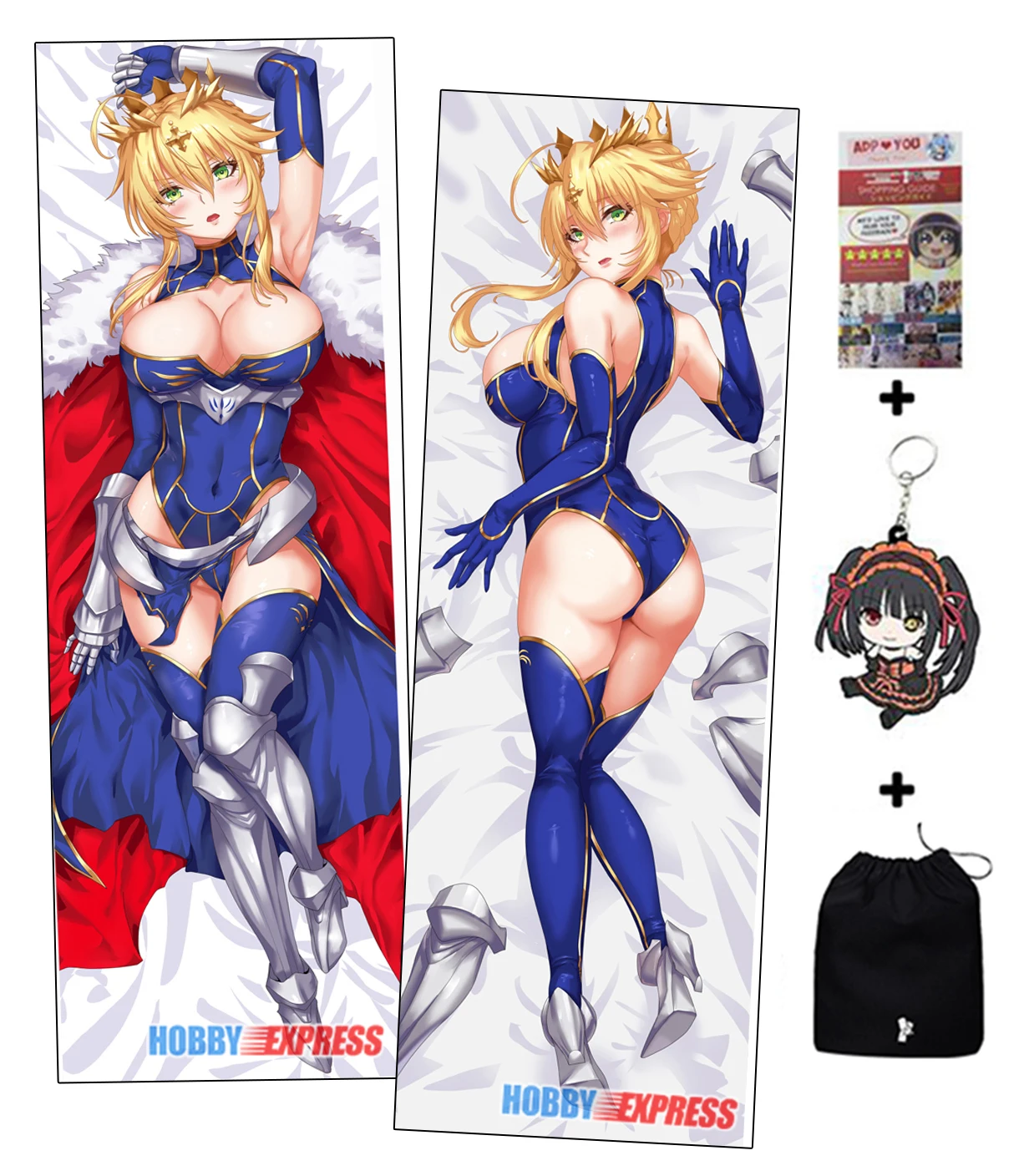 Hobby Express Fate-Artoria Pendragon Dakimakura японская Otaku Waifu длинная подушка для объятий крышка ADP99029