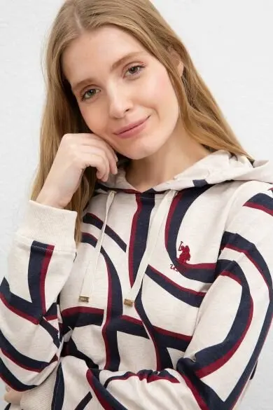U.S. POLO ASSN. Бежевый Обычная Толстовка