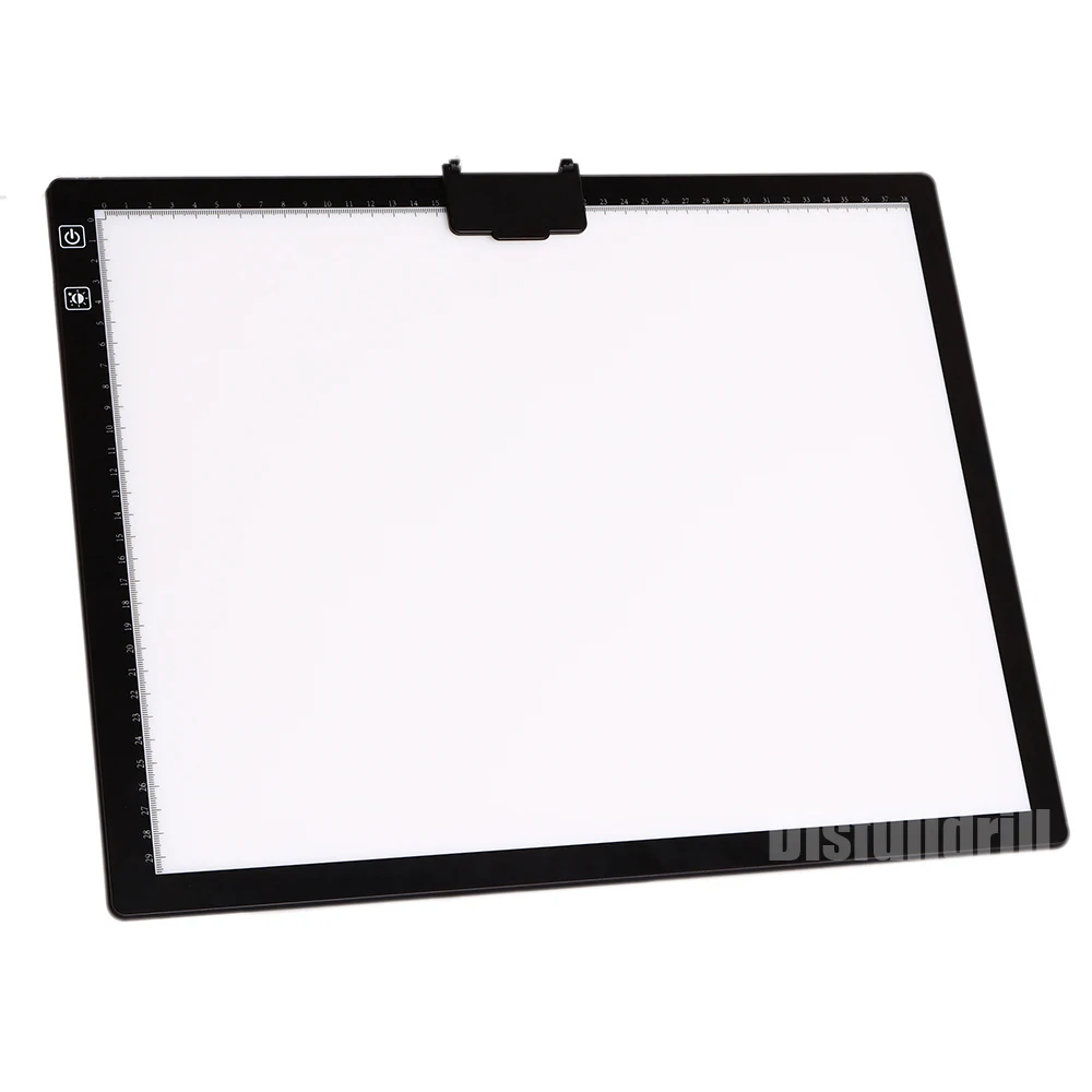 

A3 Diamond Painting Six Level Dimmable Led Light Pad With Stand Magnetic clip,Type-C USB chargeable For DIY Diamond embroidery