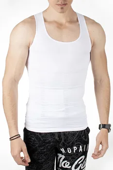 

DeepSEA White Men 'S Sport Corset Undershirt Running GYM Bodybuilding Tank Top Sports Sleeveless Vest Debardeur Homme 1906756